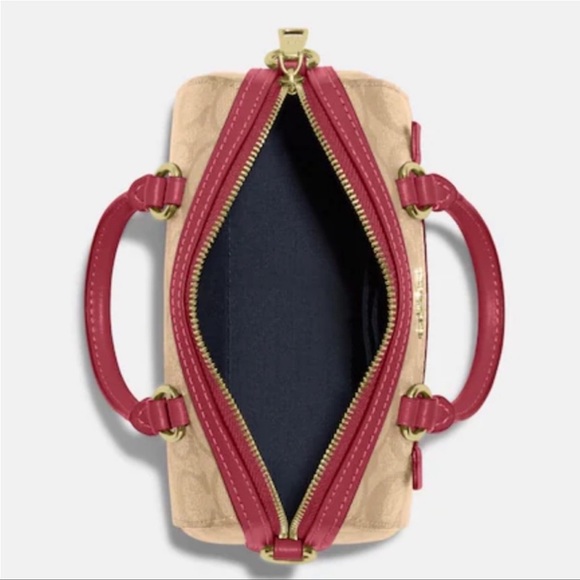 Coach C9947 Mini Rowan Crossbody
In Signature Canvas In Gold/Light
Khaki Rouge - Picture 11 of 16